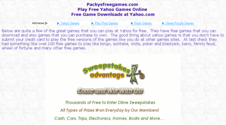 packysfreegames.com