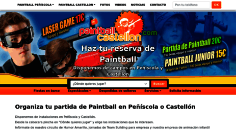 paintballcastellon.com