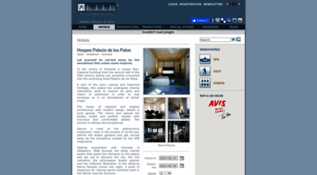 palaciodelospatos.arteh-hotels.com