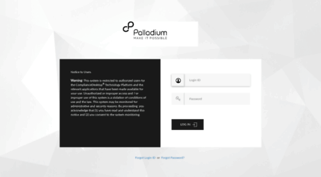 palladium-test.compliancedesktop.com