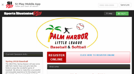 palmharborlittleleague.sportssignupapp.com