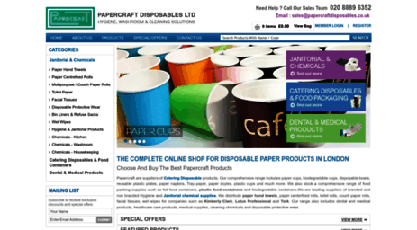 papercraftdisposables.co.uk