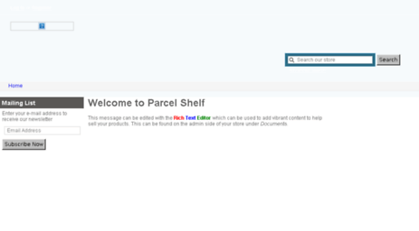 parcelshelf.com