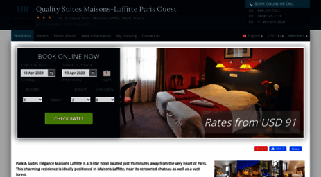 park-suites-laffitte.hotel-rez.com