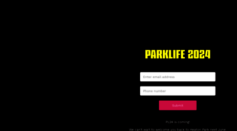 parklife.uk.com