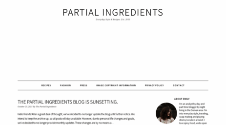 partial-ingredients.com