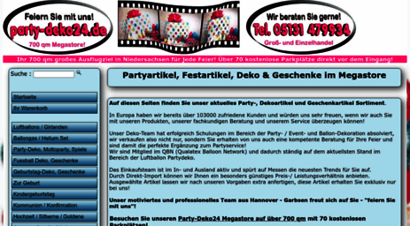 party-deko24.de