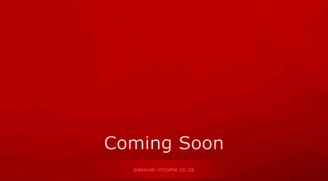 passive-income.co.za