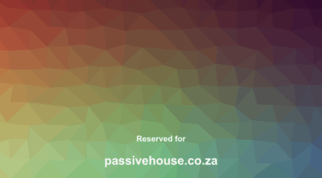 passivehouse.co.za