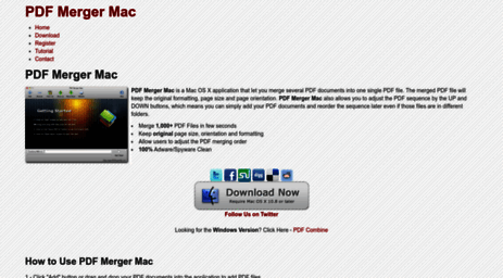 download pdf merger for mac