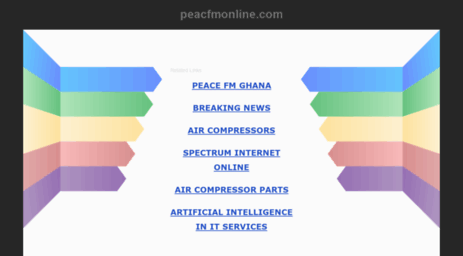 peacfmonline.com