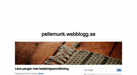 pellemunk.webblogg.se