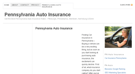 pennsylvaniaautoinsurancerate.com