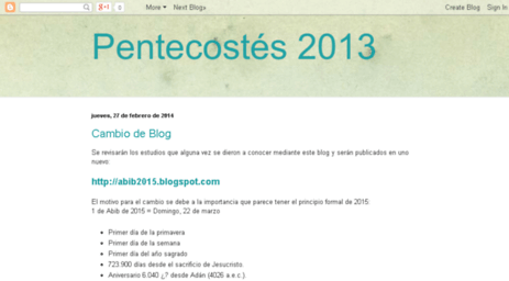 pentecostes2013.blogspot.com