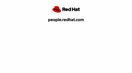 people.redhat.com
