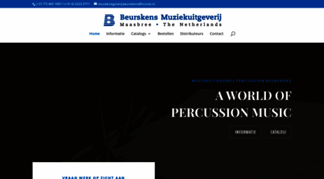 percussionbeurskens.com