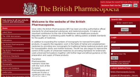 pharmacopoeia.gov.uk