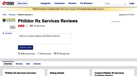 philidor-rx-services.pissedconsumer.com