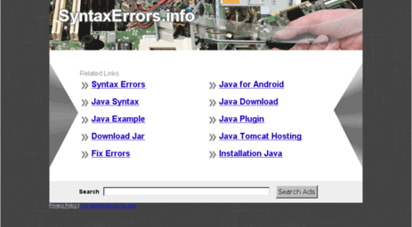 php.syntaxerrors.info