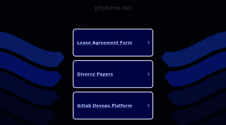phpforms.net
