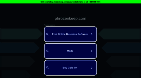 phrozenkeep.com