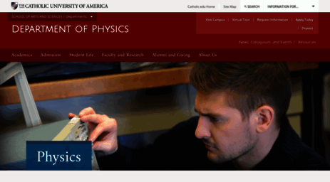 physics.cua.edu