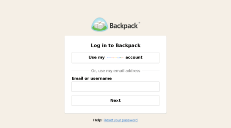pickawebtechsupportdepartment.backpackit.com