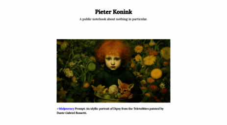 pieterkonink.com