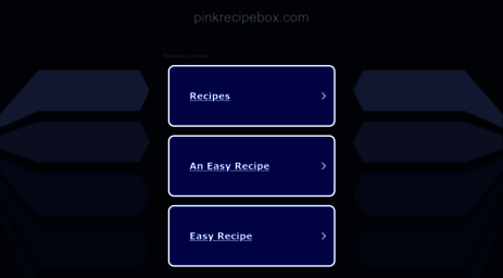 pinkrecipebox.com
