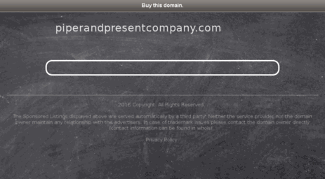 piperandpresentcompany.com