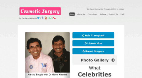 plasticsurgery-india.com