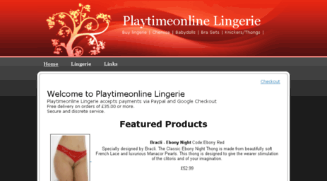 playtimeonlinelingerie.blinkweb.com