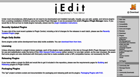 plugins.jedit.org