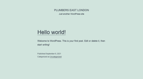 plumbers-east-london.com