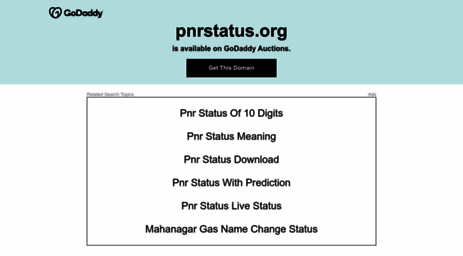 pnrstatus.org