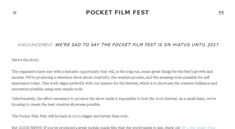 pocketfilmfest.com