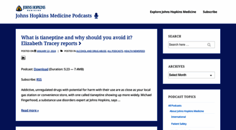 podcasts.hopkinsmedicine.org