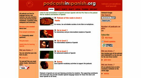 podcastsinspanish.org