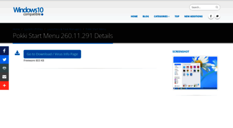 pokki-start-menu.windows10compatible.com