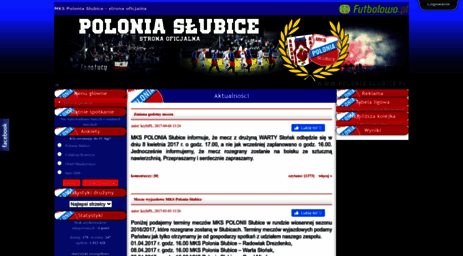 poloniaslubice.futbolowo.pl