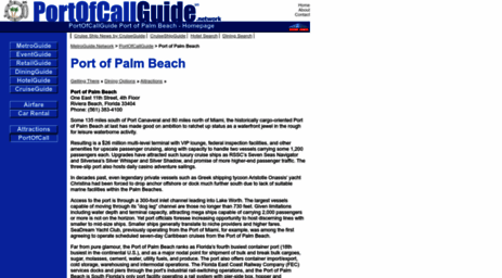 port.of.palm.beach.portofcallguide.com