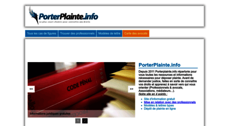 porterplainte.info