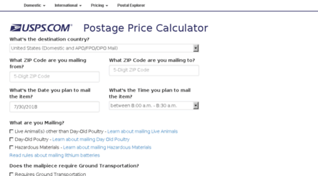 postcalc.usps.gov