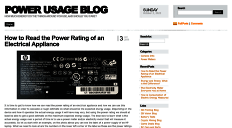 powerusage-blog.com