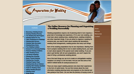 preparationsforwedding.com