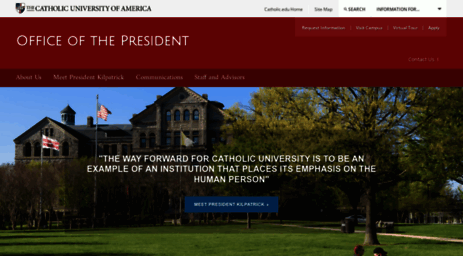 president.cua.edu