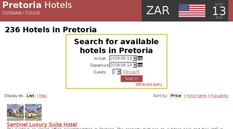pretoria-hotels.net