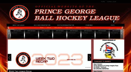 princegeorgeballhockey.goalline.ca