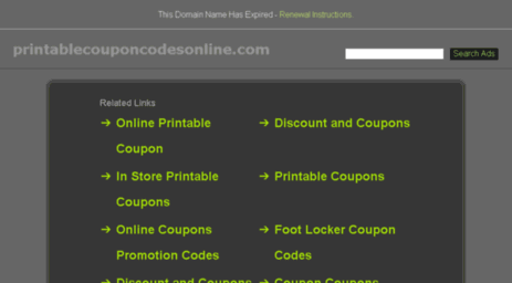 printablecouponcodesonline.com