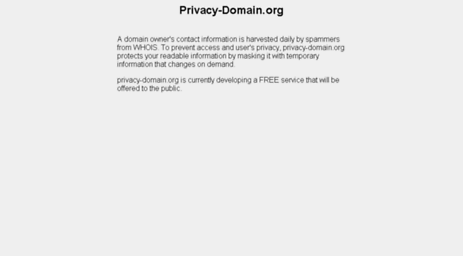 privacy-domain.org
